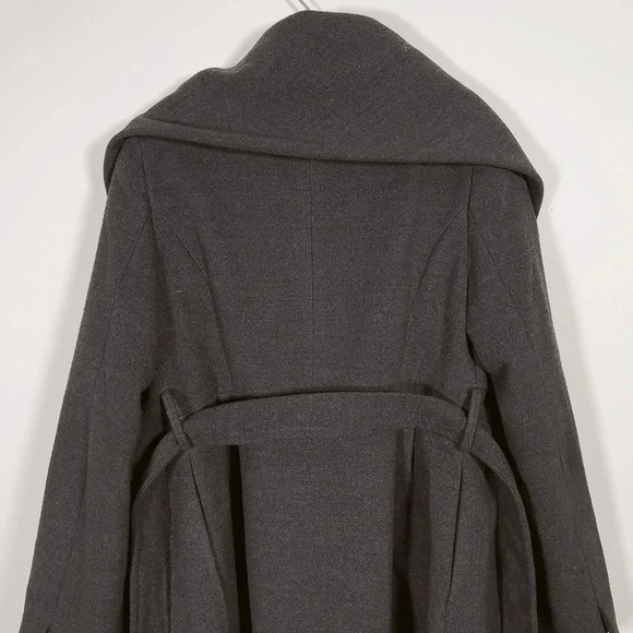 PINK MARTINI |  GREY BELTED COAT - Picture 9 of 12